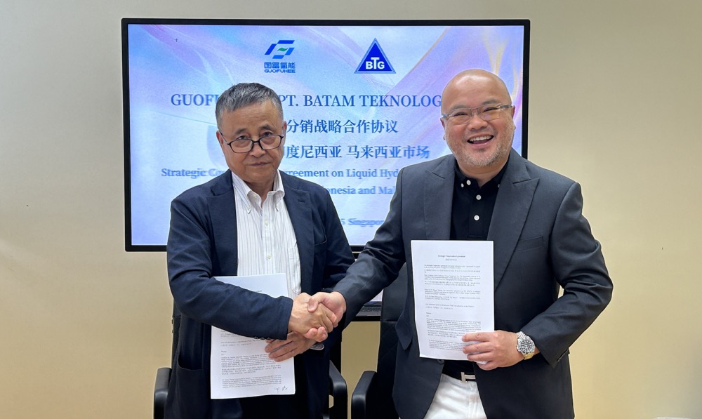 PA视讯携手PT. BTG新加坡签约 共拓东南亚氢能消纳市场